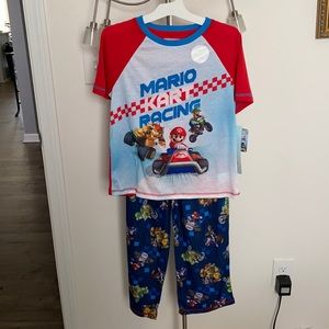 Mario Kart 3 piece Pajama set